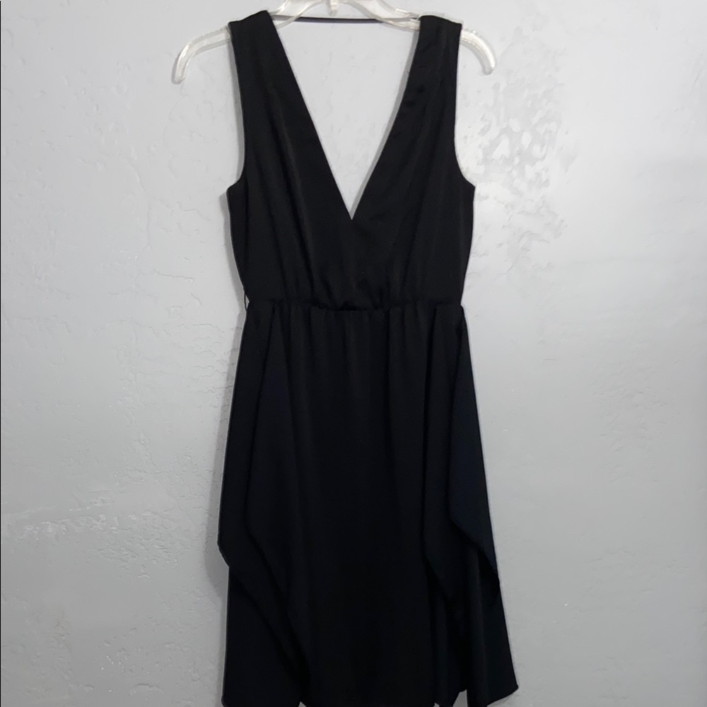 BCBGMaxAzria Black Backless Dress